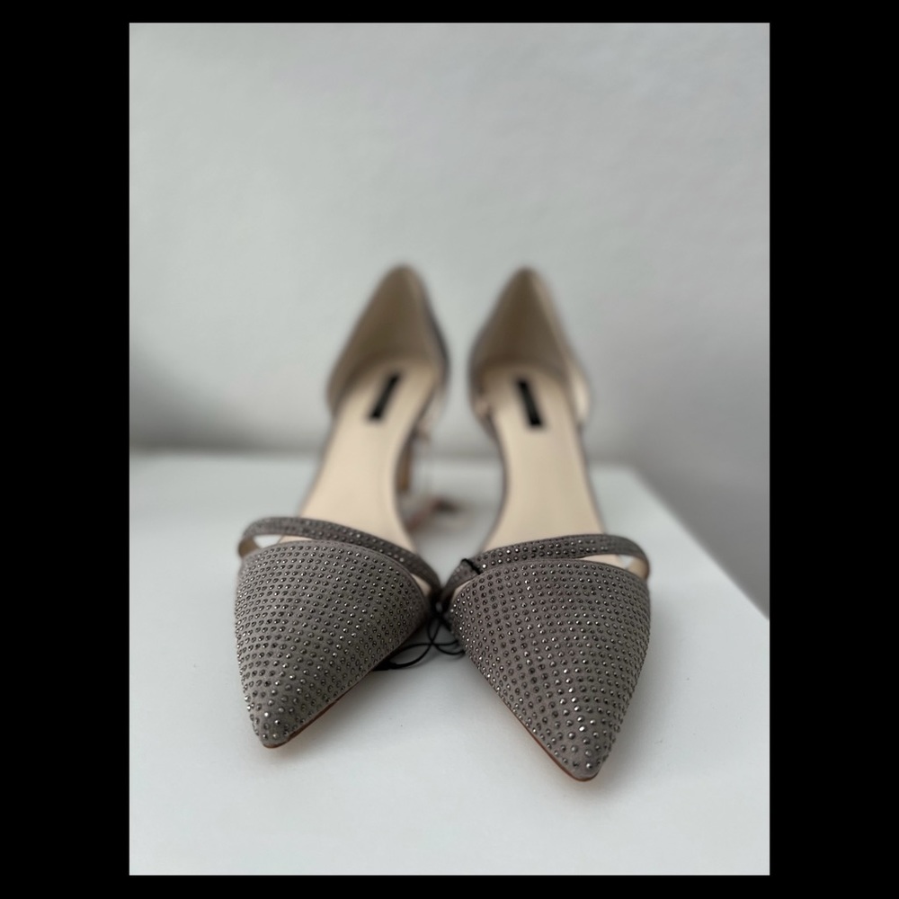 ZARA BASIC Collection Sparkly High Heel Shoes